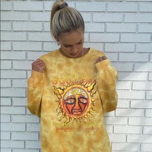 urban outfitters sublime tie dye crew neck sweatshirt L/XL